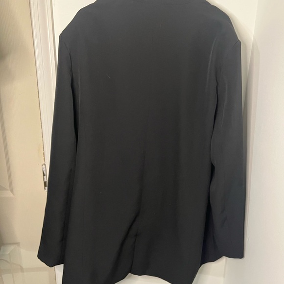 Princess Polly Black Double Breasted Blazer Jacket Size 22 AU / XXL - Picture 7 of 12